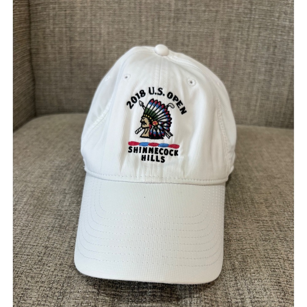 Nike 2018 US Open Shinnecock Hills Golf Hat White Legacy91 Dri-FIT Adjustable